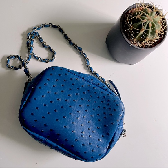 SmartSet Cobalt Blue Small Cross Body Purse - Picture 1 of 10